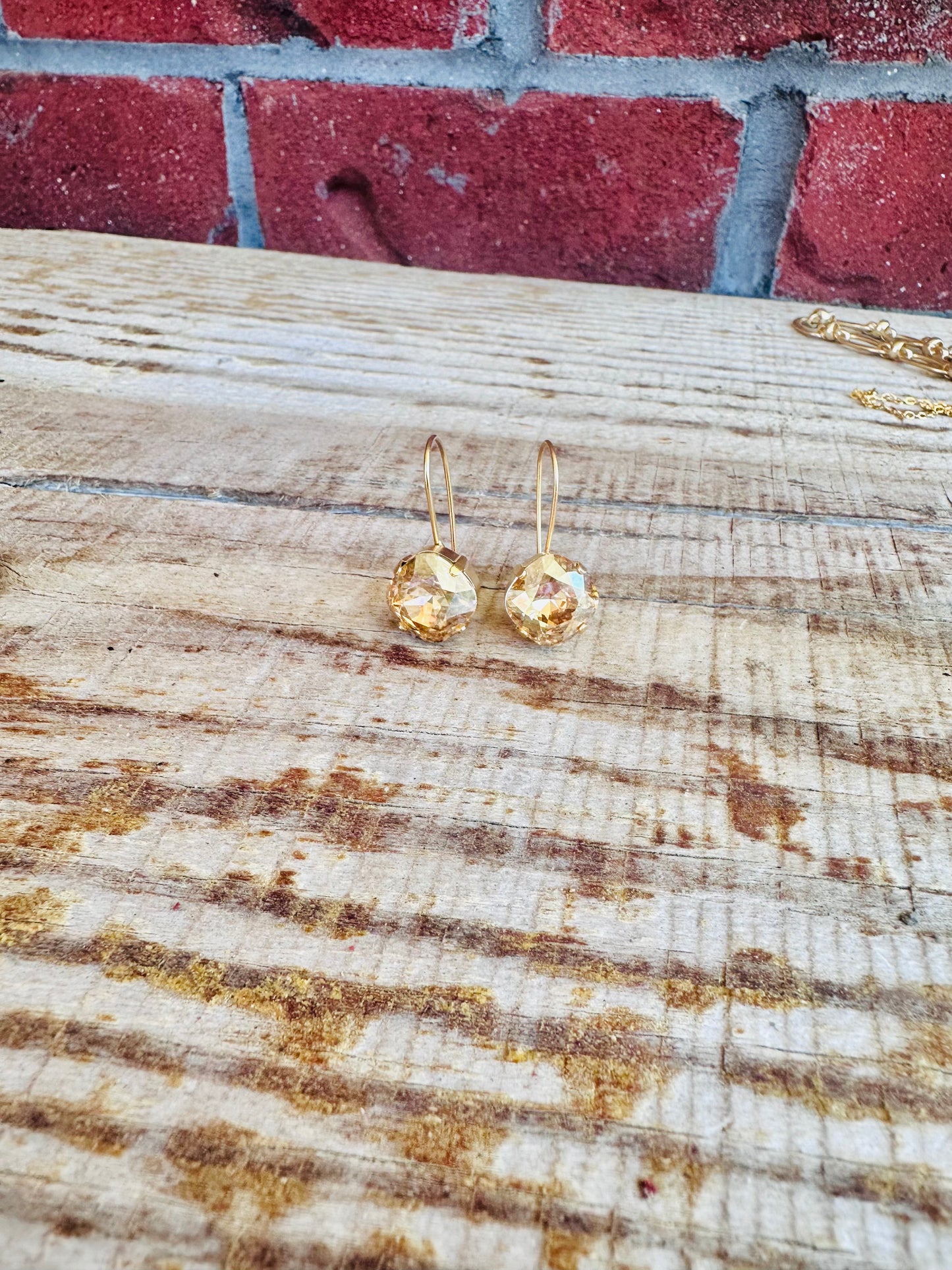 Harper Crystal Dangle Earrings