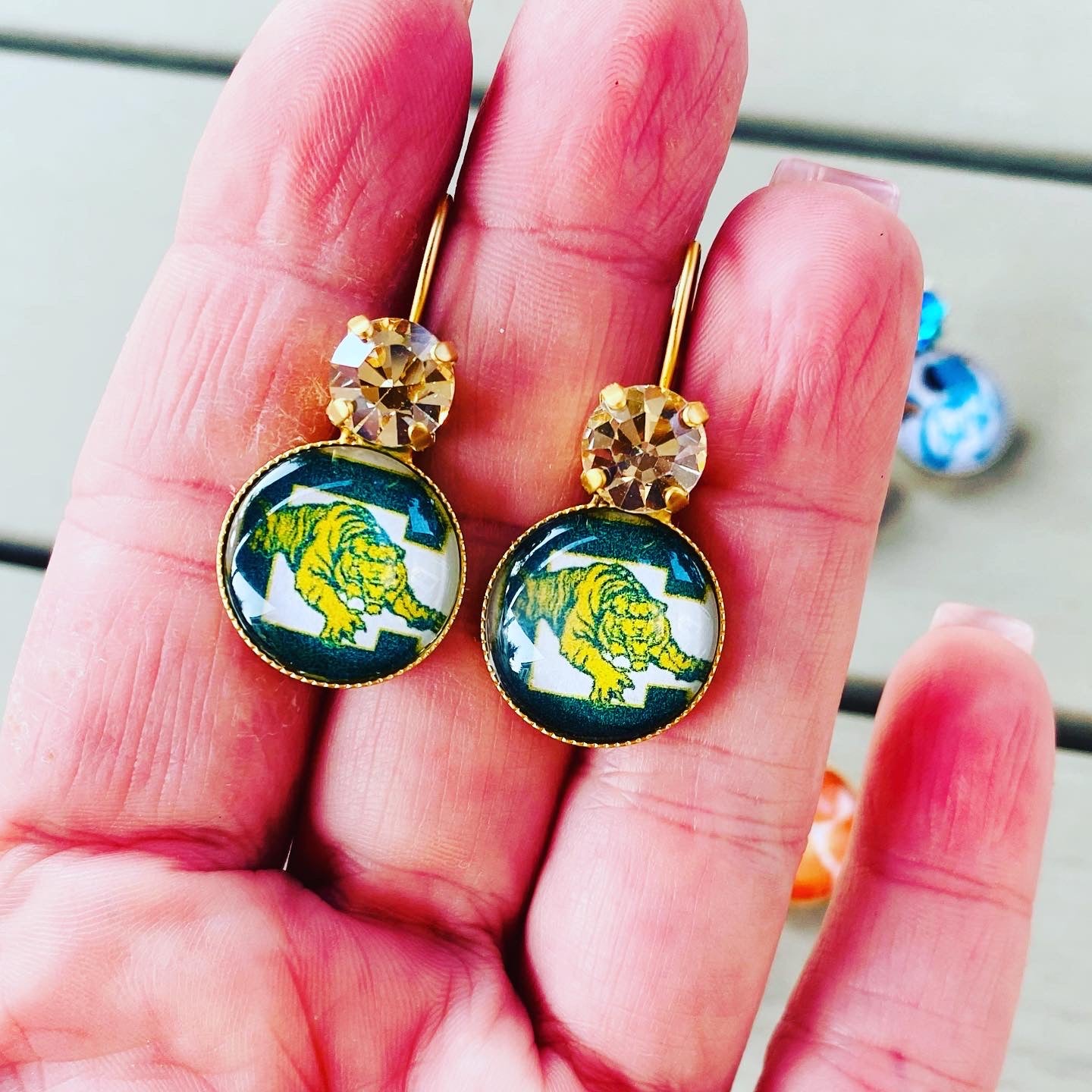 Conway Tiger Earrings