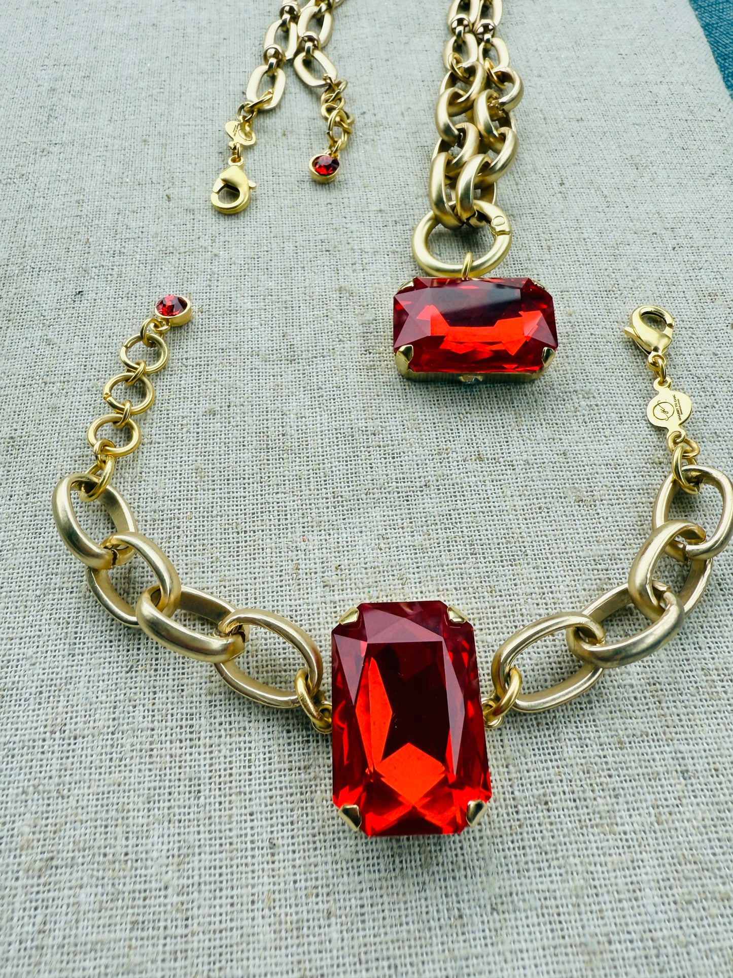 Scarlett Necklace and Bracelet - Shabby To Chic Jewelry