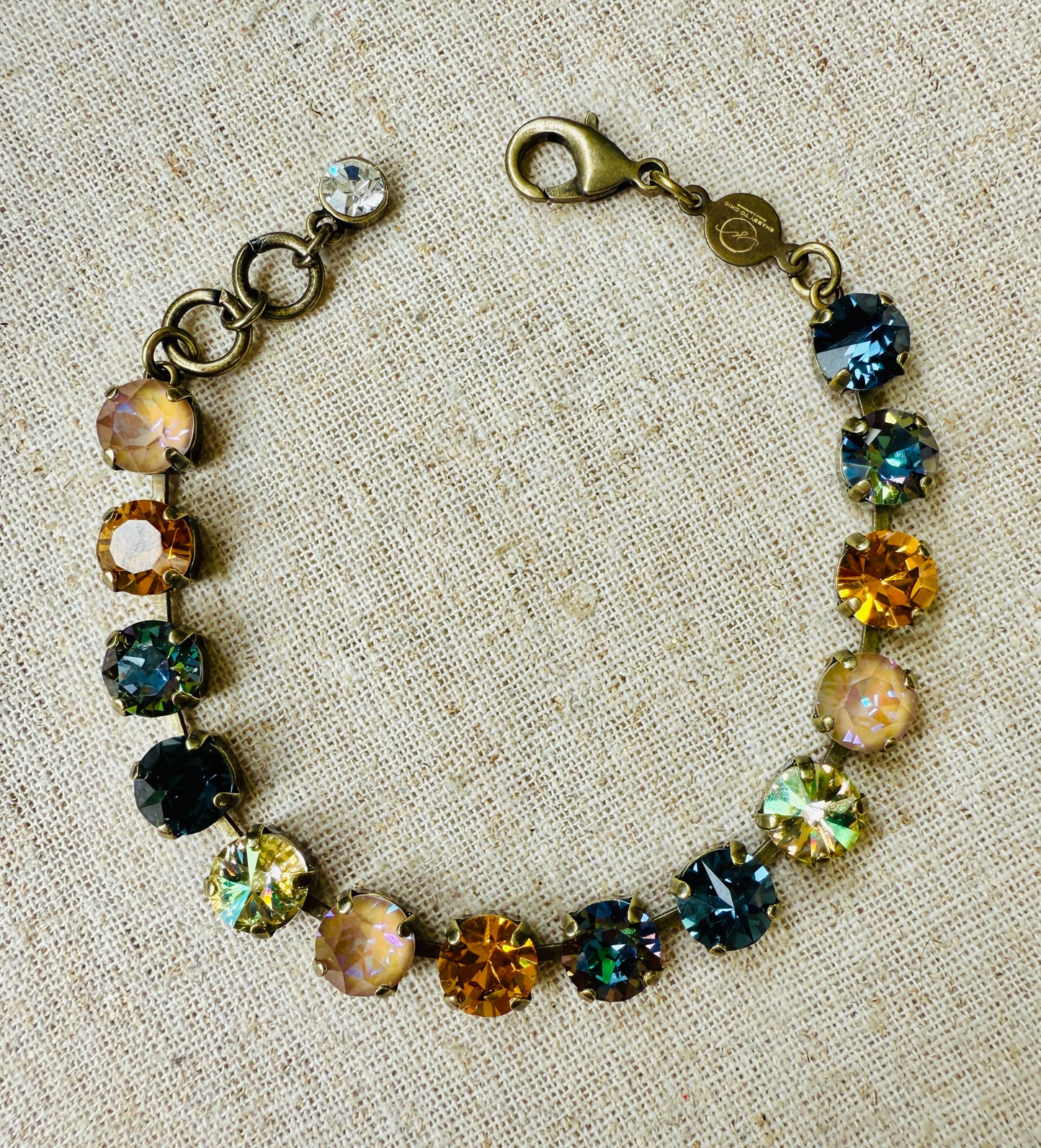 Birch Crystal Tennis Bracelet