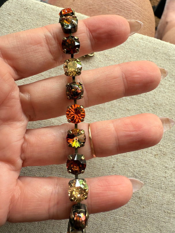 Ember • Crystal Tennis Bracelet Set