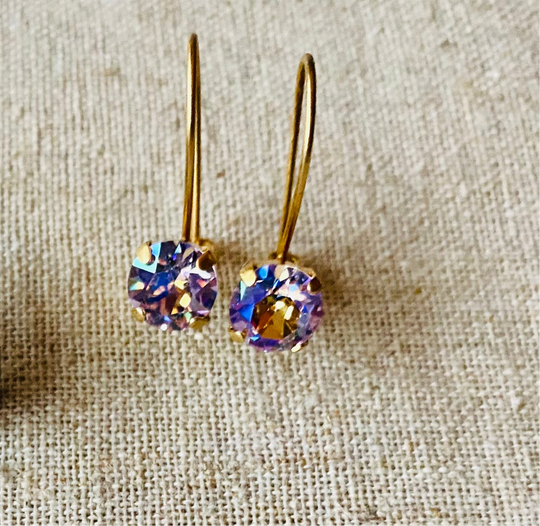 Maggie Crystal Dangle Earrings