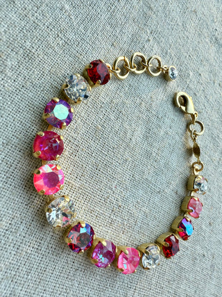 Rachel Crystal Tennis Bracelet - Shabby To Chic Jewelry