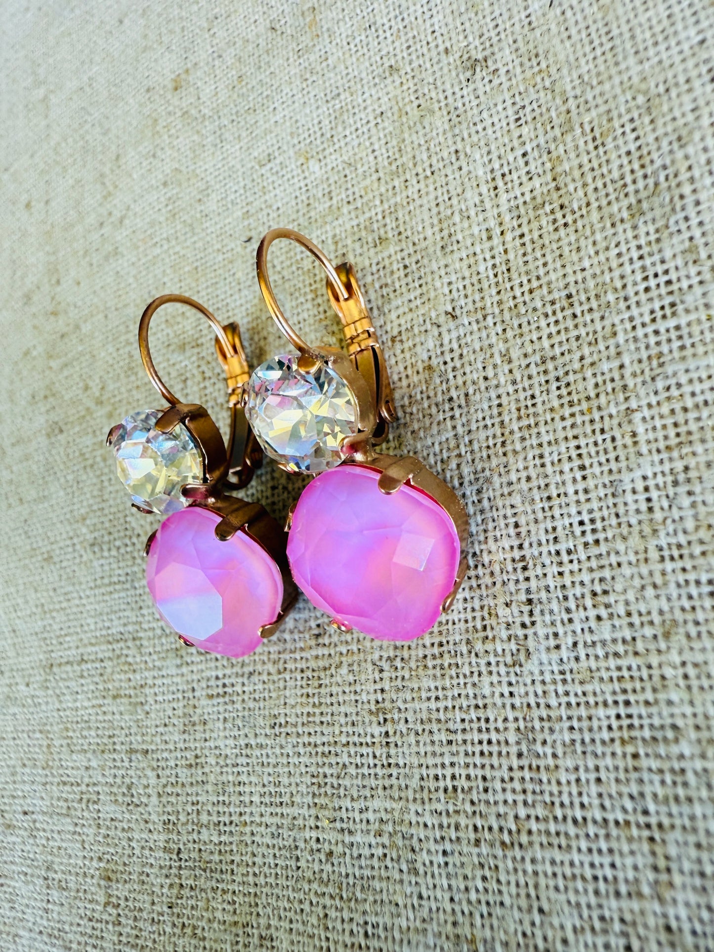 Veronica Dangle Crystal Earrings
