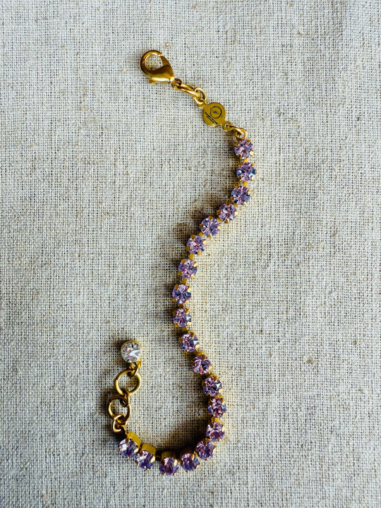 Summer Crystal Tennis Bracelet