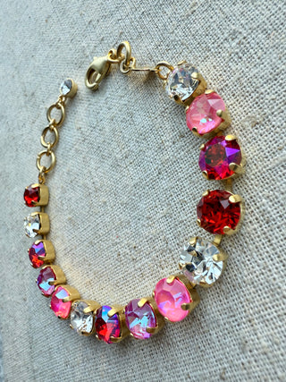 Rachel Crystal Tennis Bracelet - Shabby To Chic Jewelry