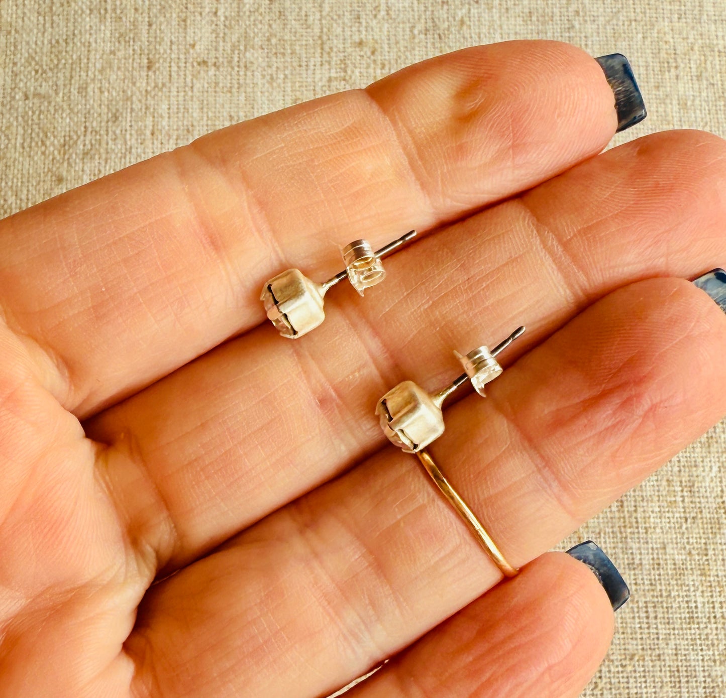 Dolly Crystal Stud Earring