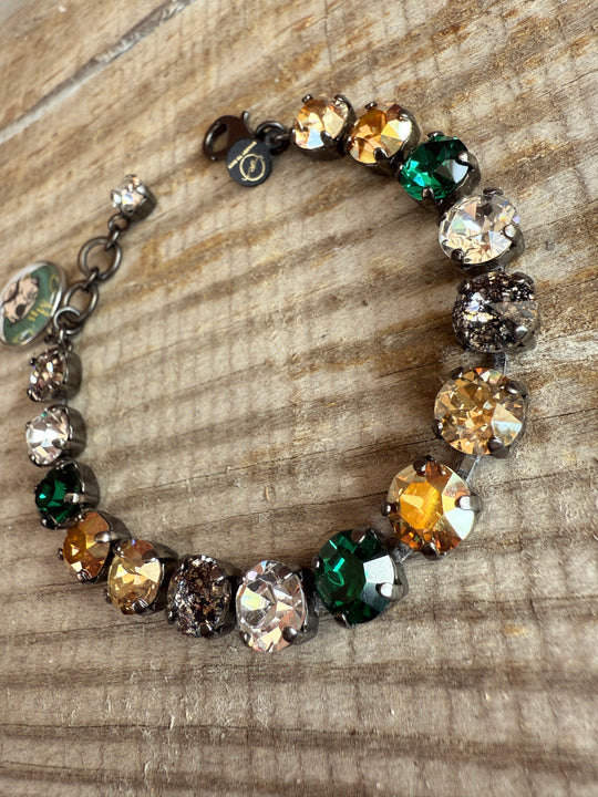 Myrtle Beach Seahawks Crystal Tennis Bracelet