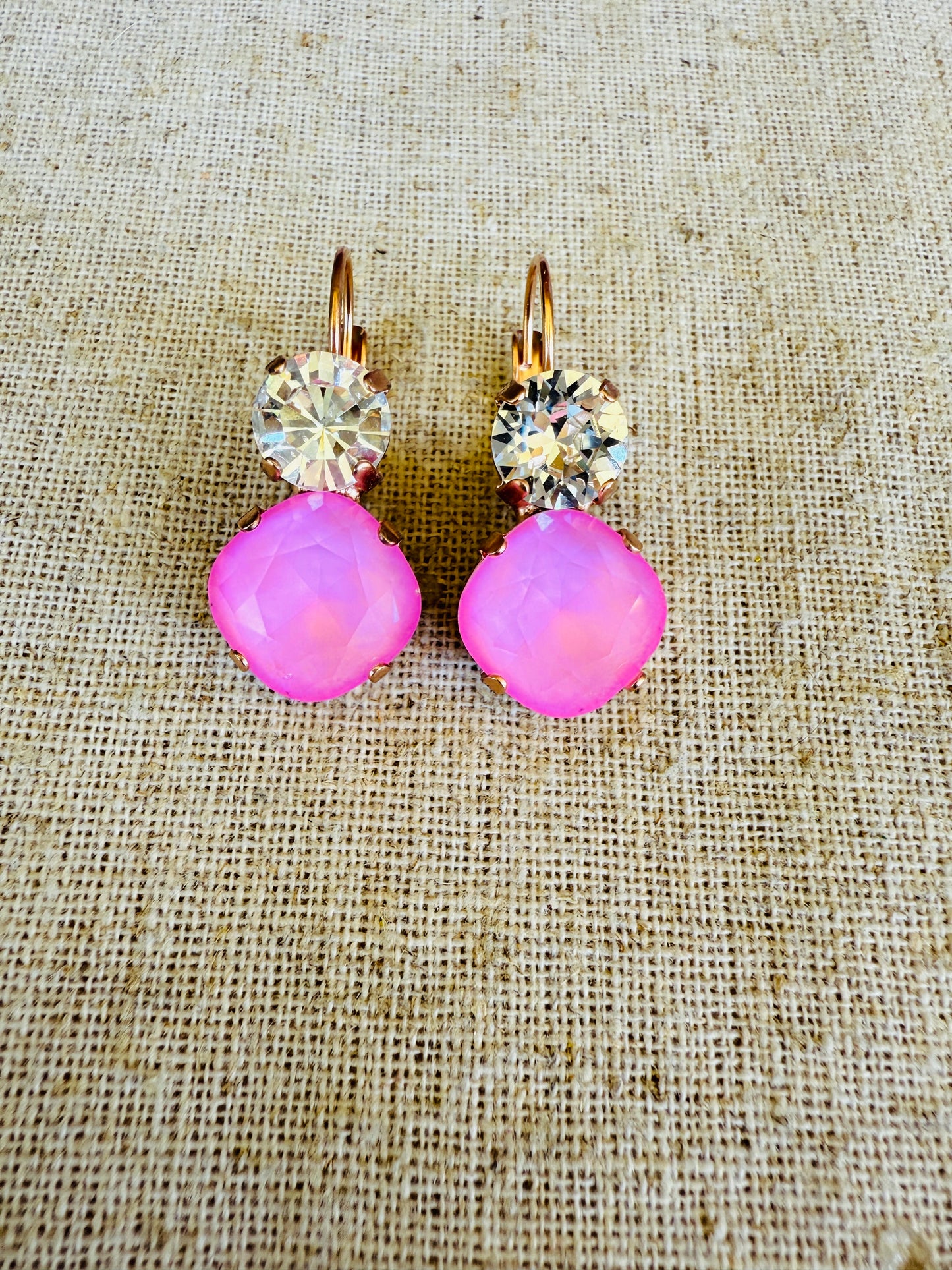 Veronica Dangle Crystal Earrings