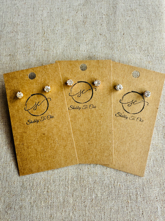 Dolly Crystal Stud Earring