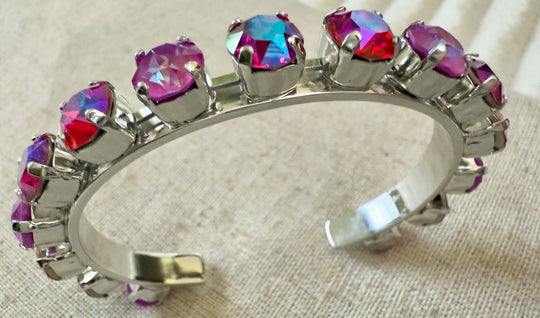Kimber Cuff Crystal Bracelet - Shabby To Chic Jewelry