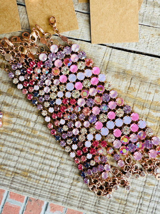 Christinia Crystal Tennis Bracelet