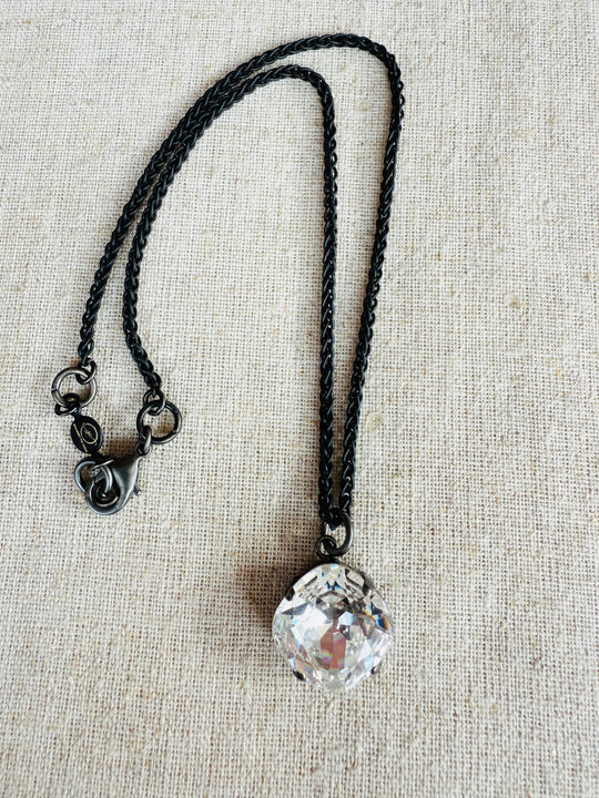 Joanna Crystal Pendant Necklace