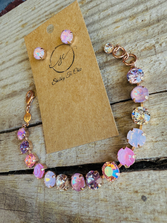 Ashtyn Crystal Tennis Bracelet