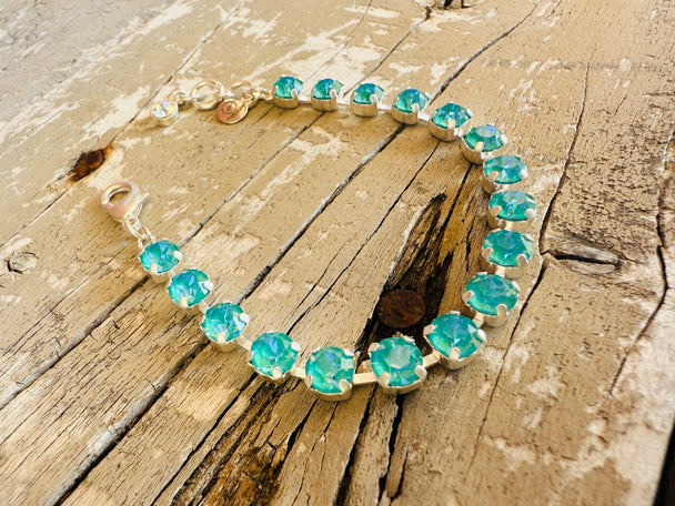 Kaiya Crystal Tennis Bracelet - Shabby To Chic Jewelry