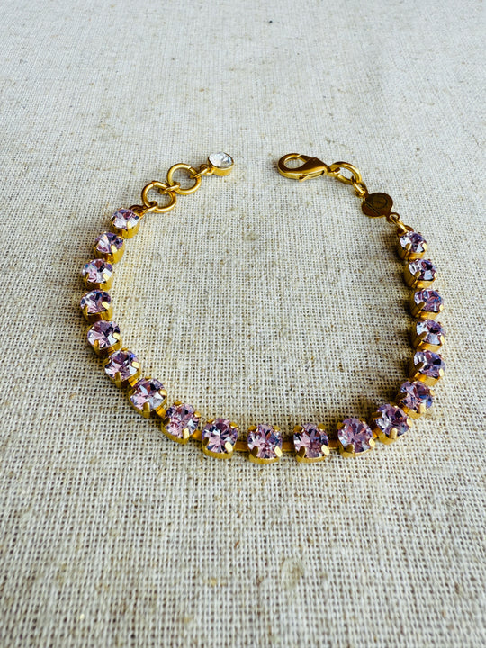 Summer Crystal Tennis Bracelet