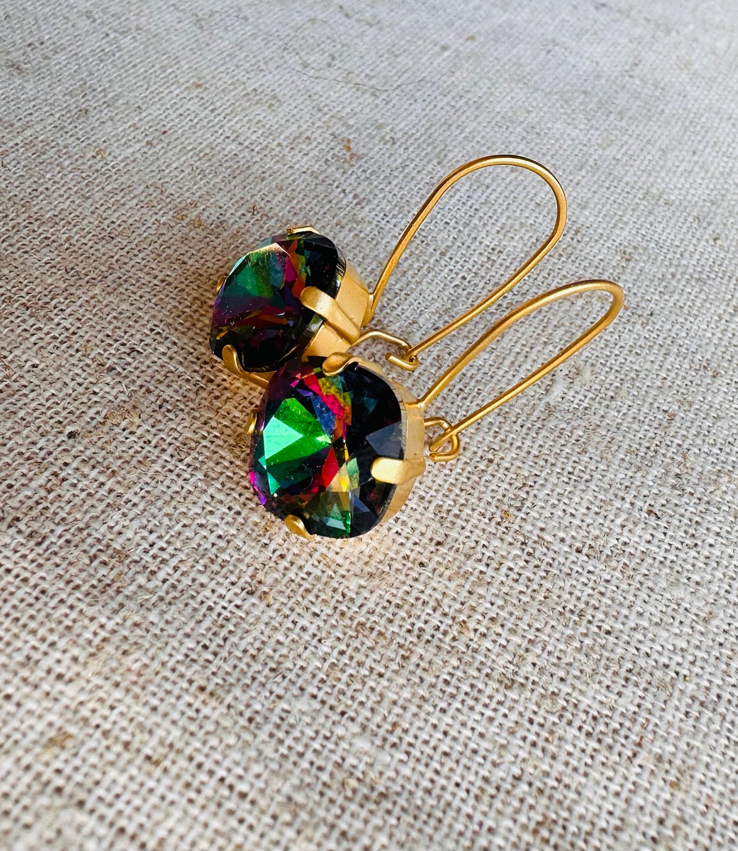Harper Crystal Dangle Earrings