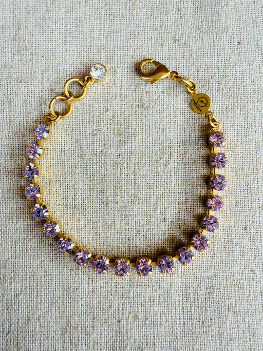 Summer Crystal Tennis Bracelet