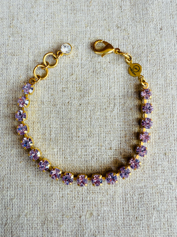 Summer Crystal Tennis Bracelet