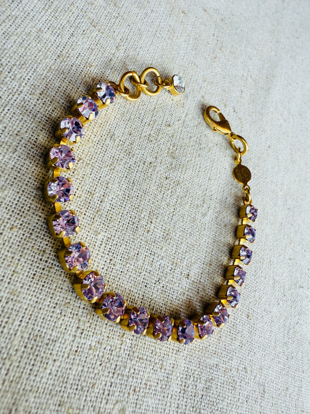 Summer Crystal Tennis Bracelet