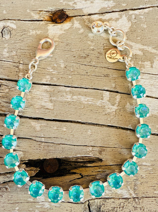 Kaiya Crystal Tennis Bracelet - Shabby To Chic Jewelry