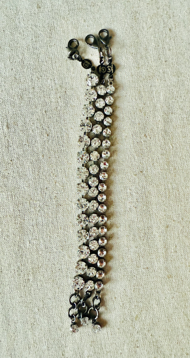 Raven • Crystal Tennis Bracelet