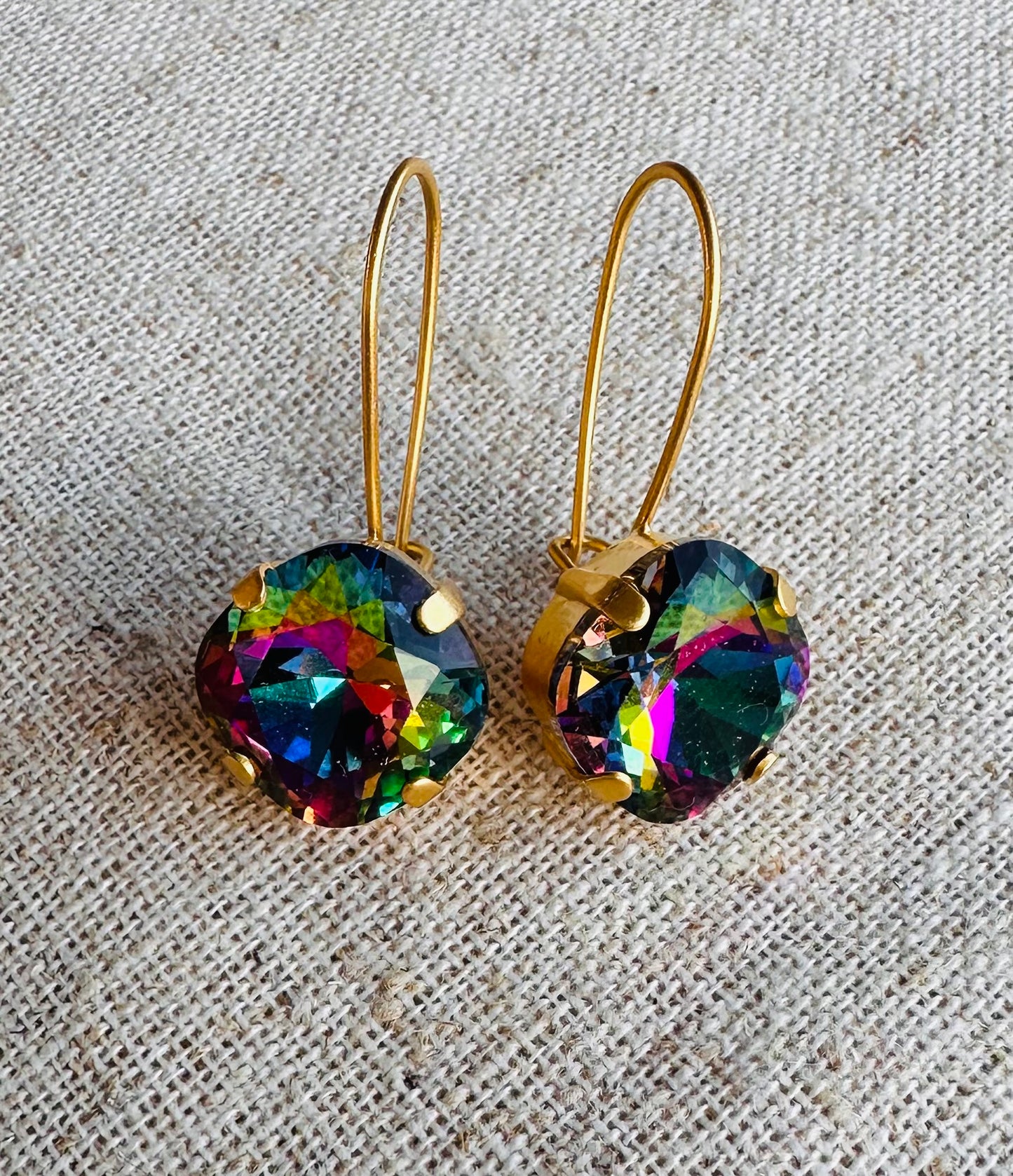 Harper Crystal Dangle Earrings