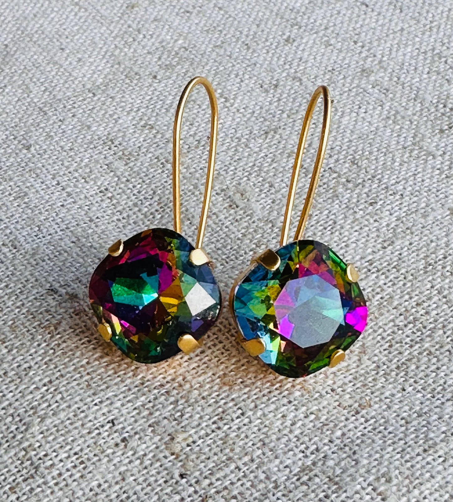 Harper Crystal Dangle Earrings