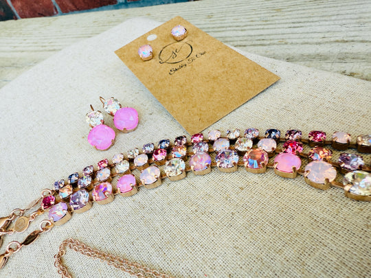 Christinia Crystal Tennis Bracelet