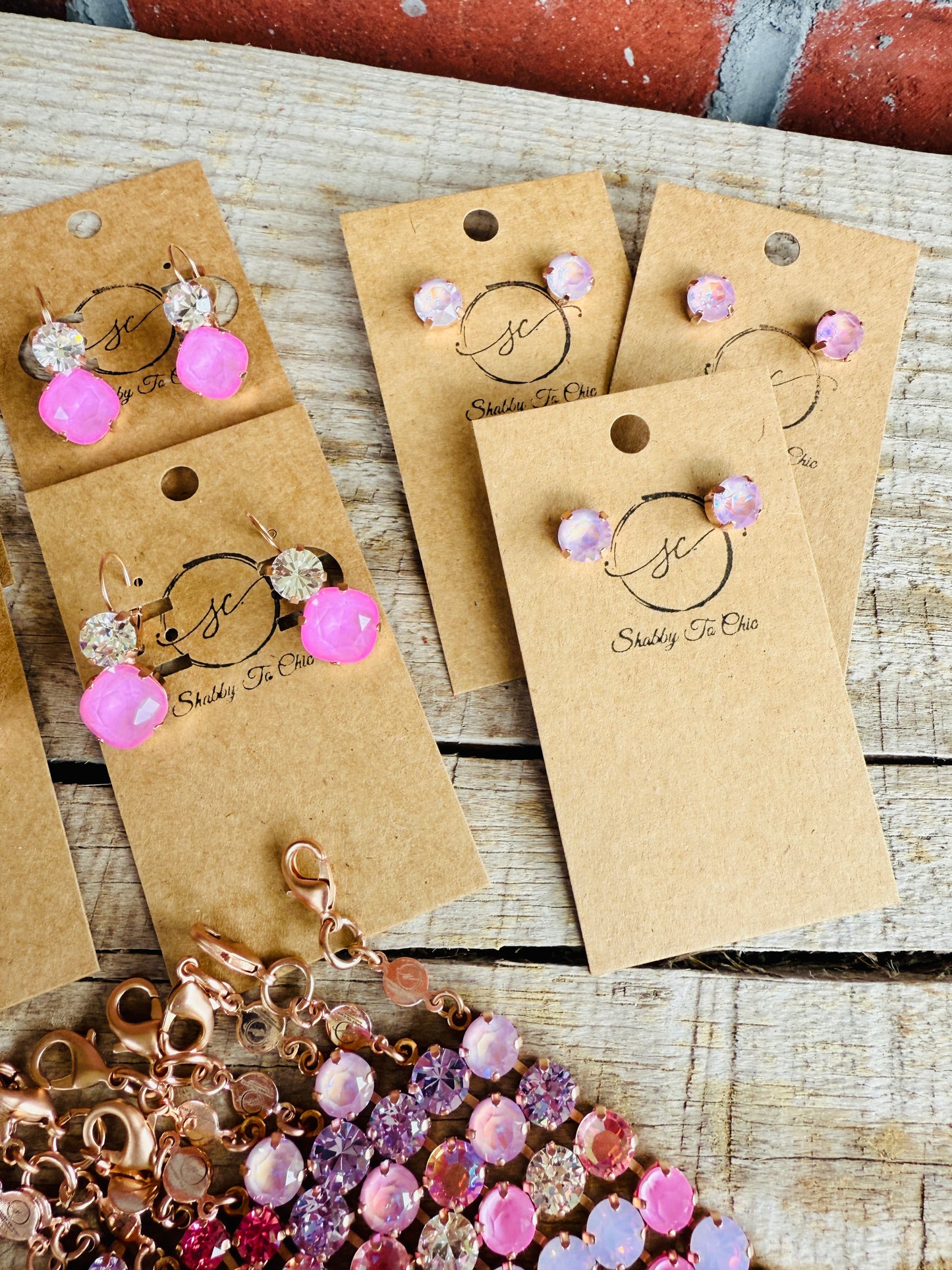 Veronica Dangle Crystal Earrings