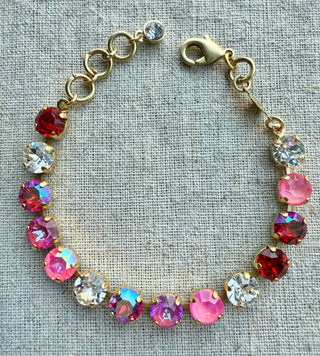 Rachel Crystal Tennis Bracelet - Shabby To Chic Jewelry