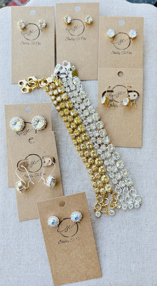 Tinley Crystal Tennis Bracelet