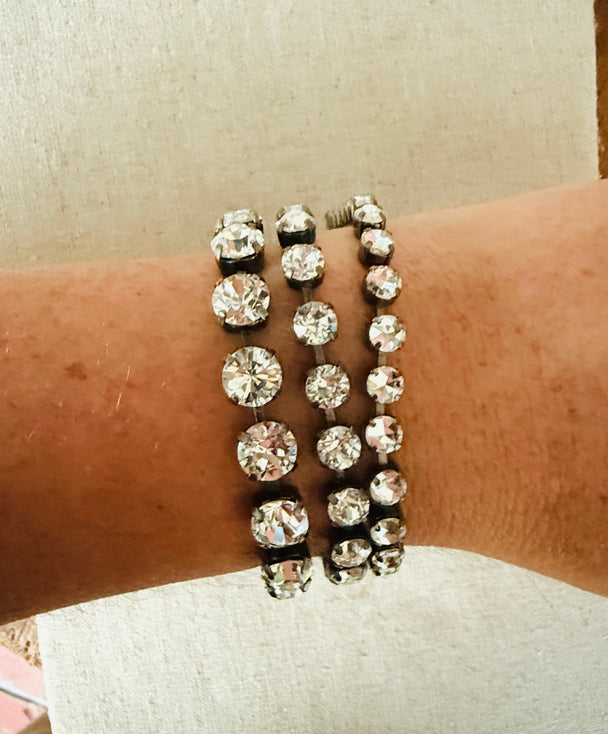 Raven • Crystal Tennis Bracelet