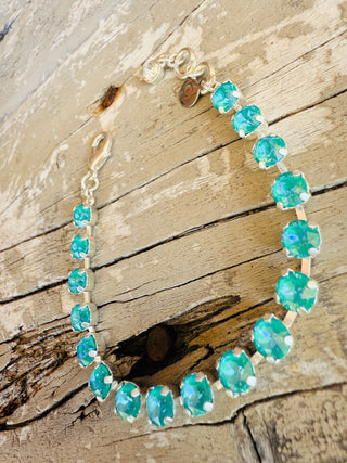 Kaiya Crystal Tennis Bracelet - Shabby To Chic Jewelry