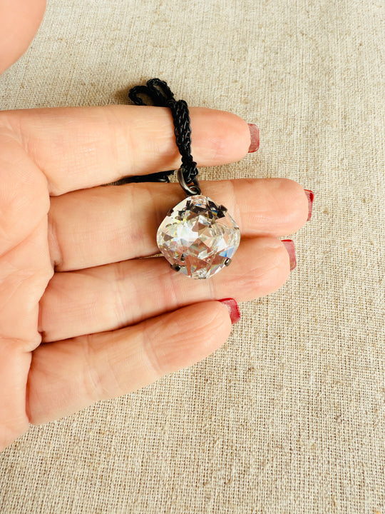 Joanna Crystal Pendant Necklace