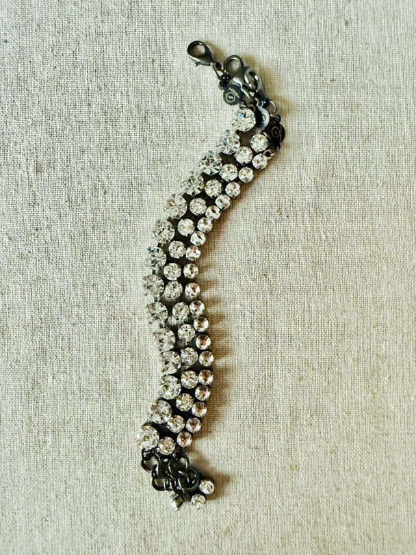 Raven • Crystal Tennis Bracelet