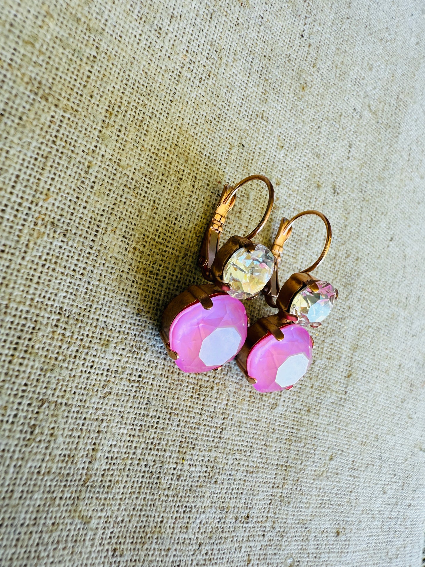 Veronica Dangle Crystal Earrings
