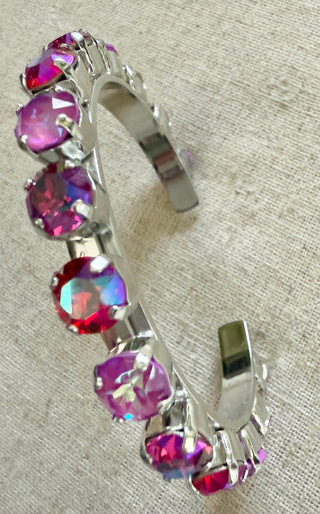 Kimber Cuff Crystal Bracelet - Shabby To Chic Jewelry