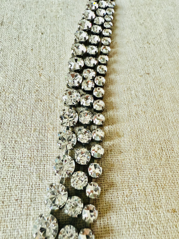 Raven • Crystal Tennis Bracelet