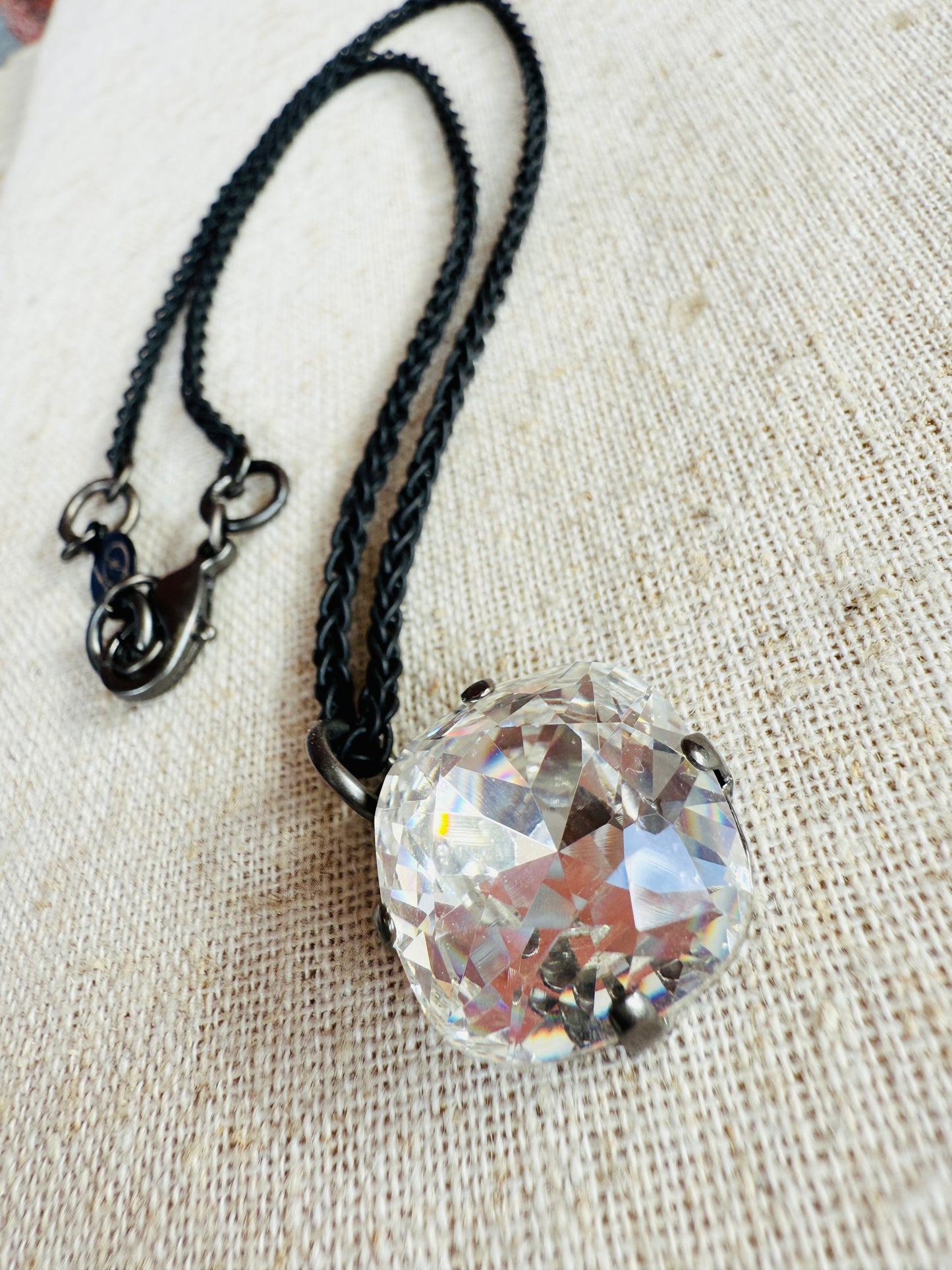 Joanna Crystal Pendant Necklace