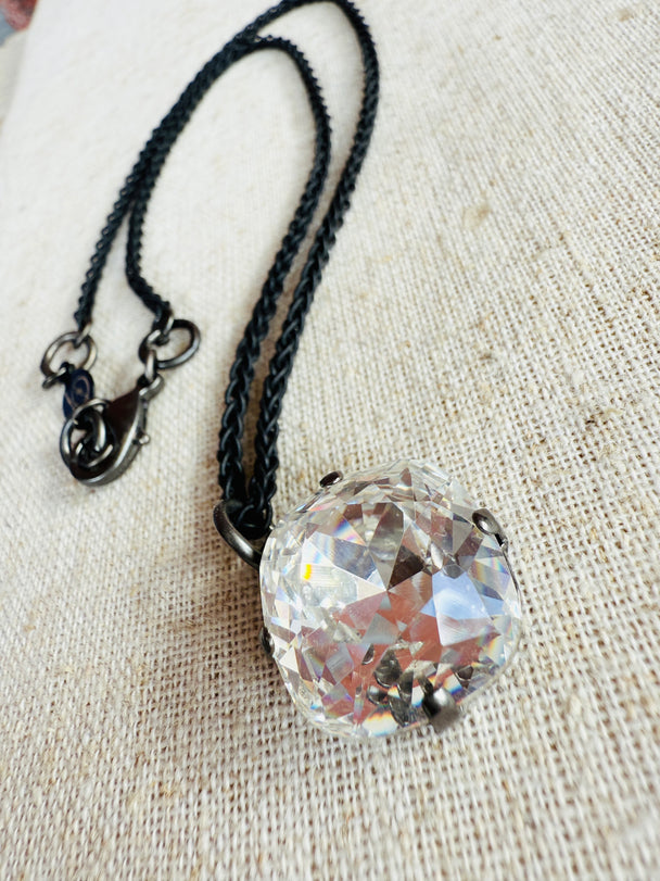 Joanna Crystal Pendant Necklace