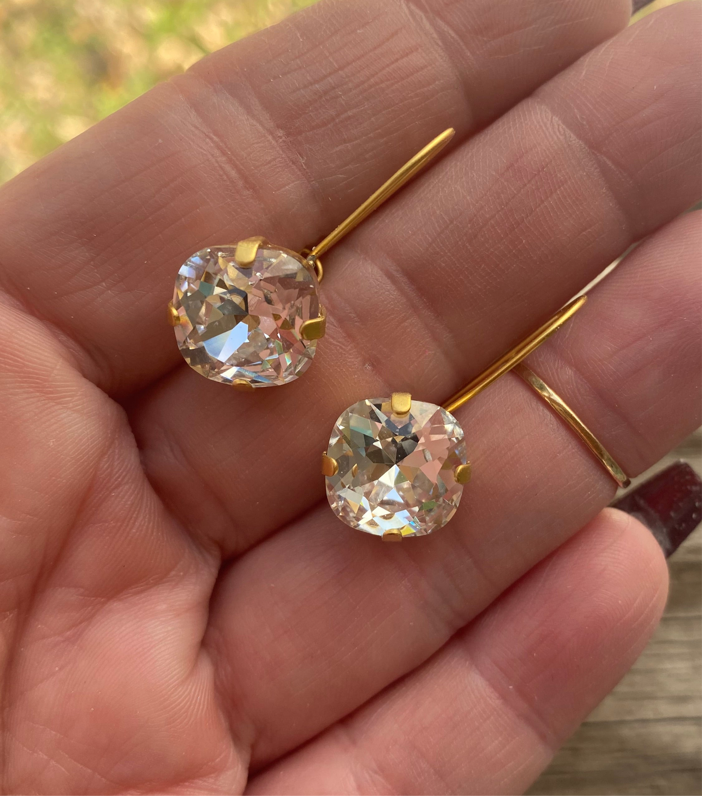 Harper Crystal Dangle Earrings