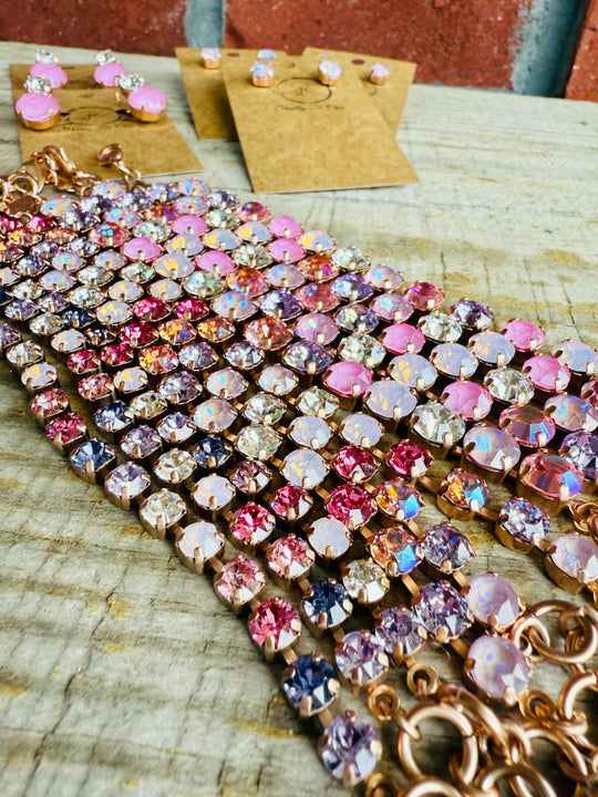 Christinia Crystal Tennis Bracelet