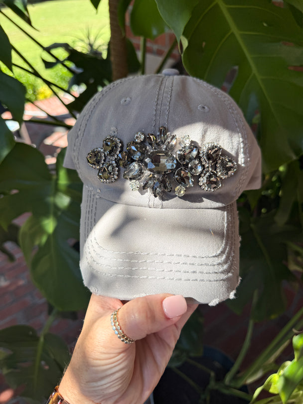 Zara Women's Crystal Embellished Hat