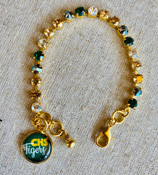 Conway Tigers Crystal Bracelet