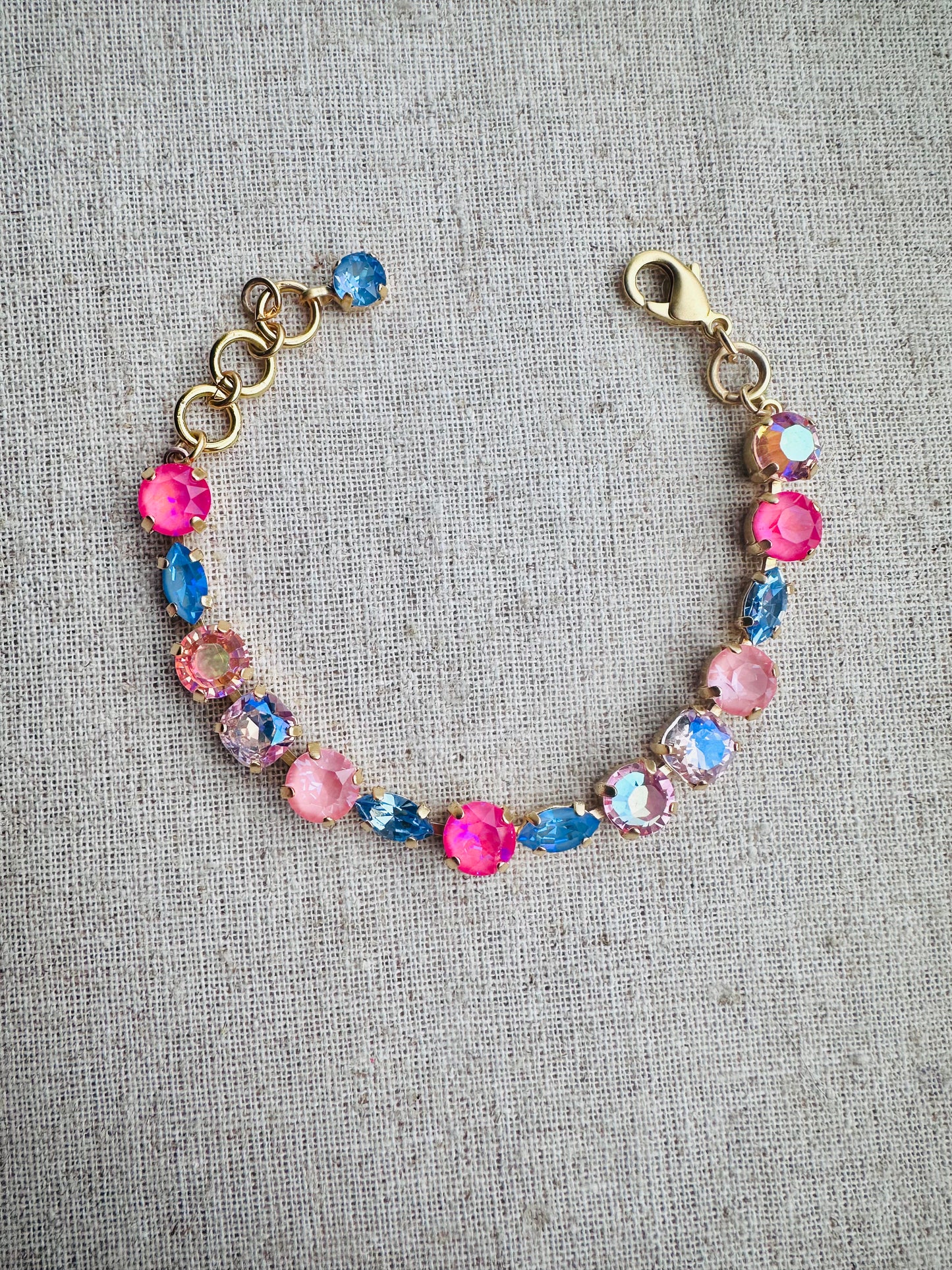 Adriana Crystal Tennis Bracelet - Shabby To Chic Jewelry
