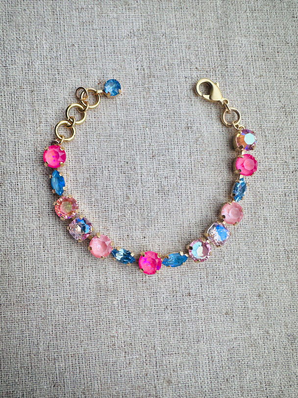 Adriana Crystal Tennis Bracelet - Shabby To Chic Jewelry