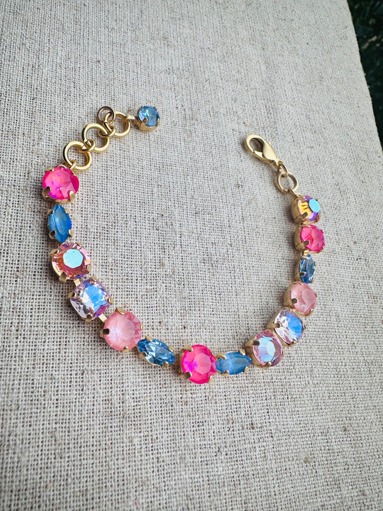 Adriana Crystal Tennis Bracelet - Shabby To Chic Jewelry