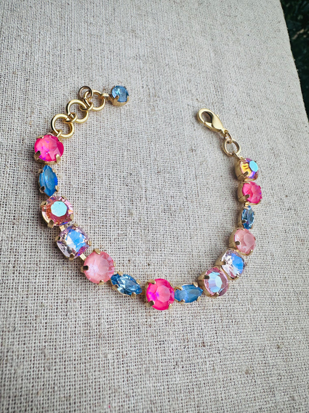 Adriana Crystal Tennis Bracelet - Shabby To Chic Jewelry