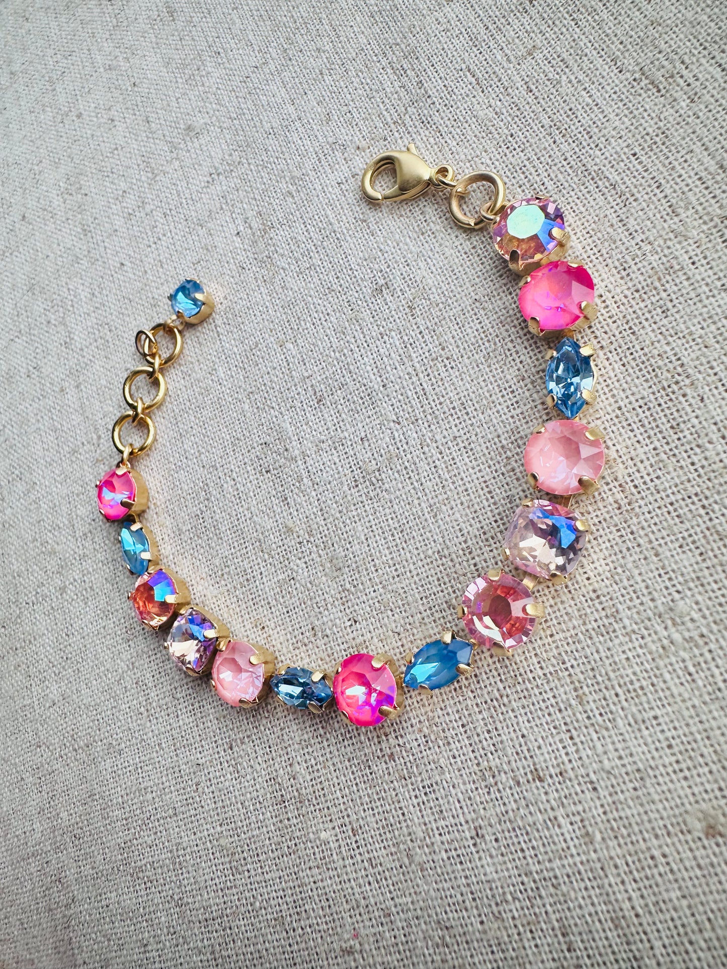 Adriana Crystal Tennis Bracelet - Shabby To Chic Jewelry
